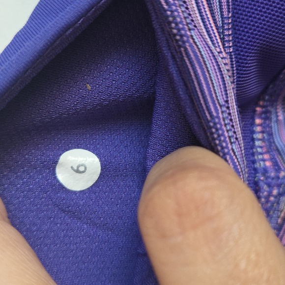 lululemon athletica Purple Striped Leggings - Picture 5 of 6